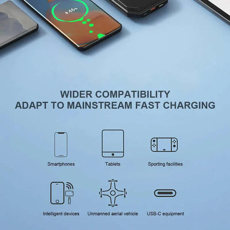 Retractable Car Charger 4 in 1 Fast Car Phone Charger 120W with USB Type C Cable and Lighting