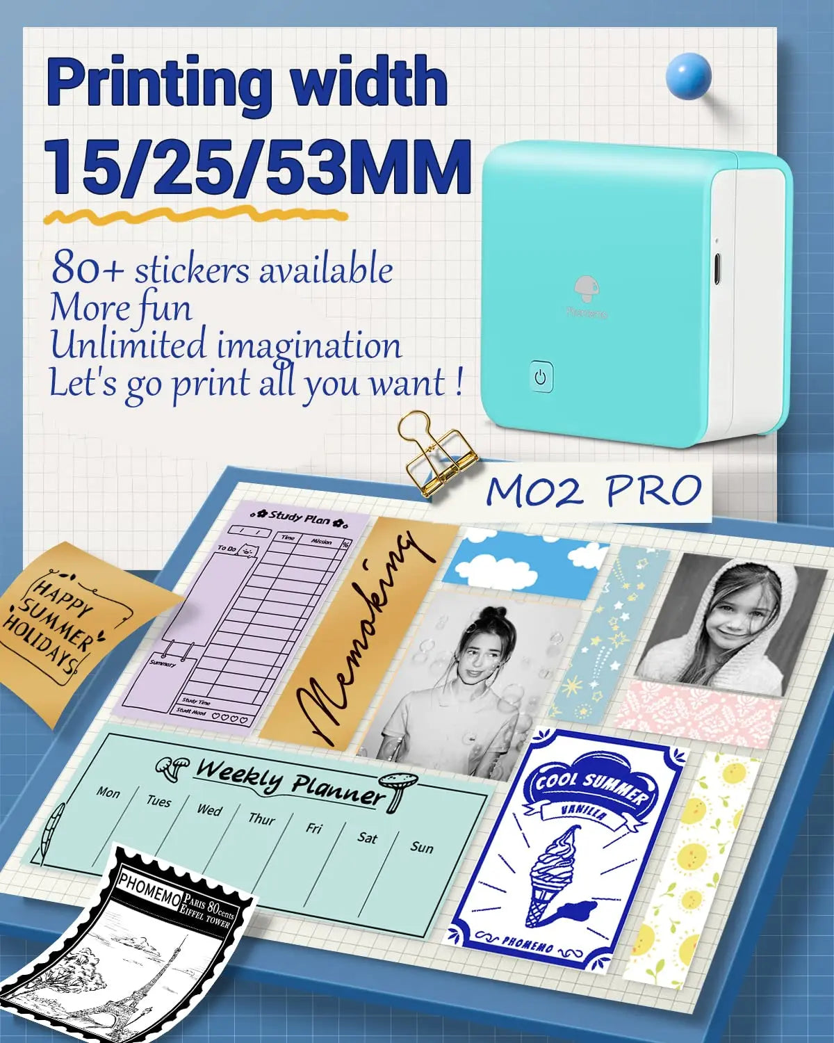 Mini Inkless Thermal Printer™