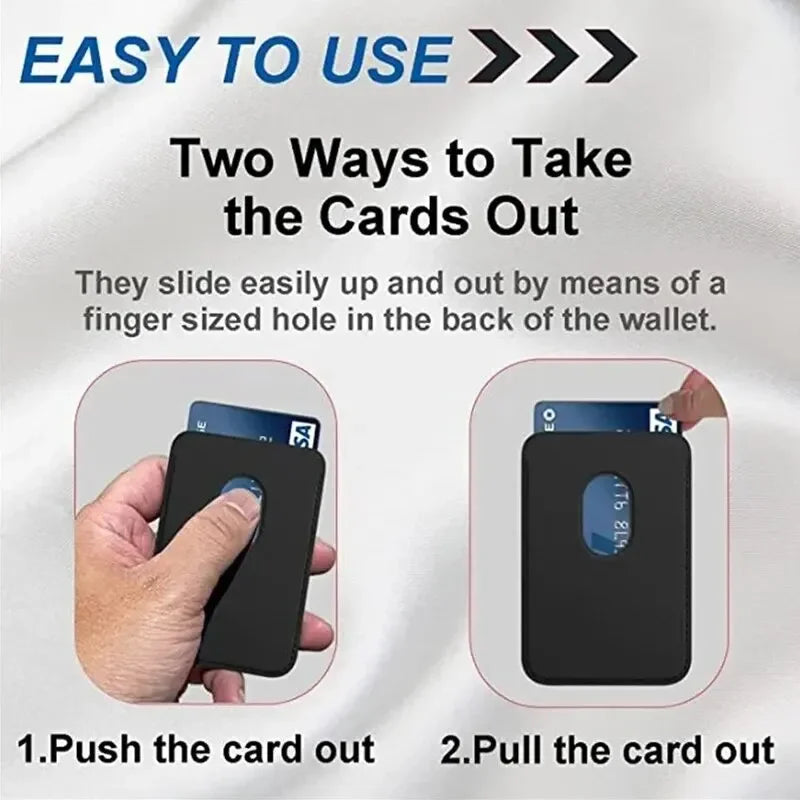 Premium Leather Magnetic Wallet Case™