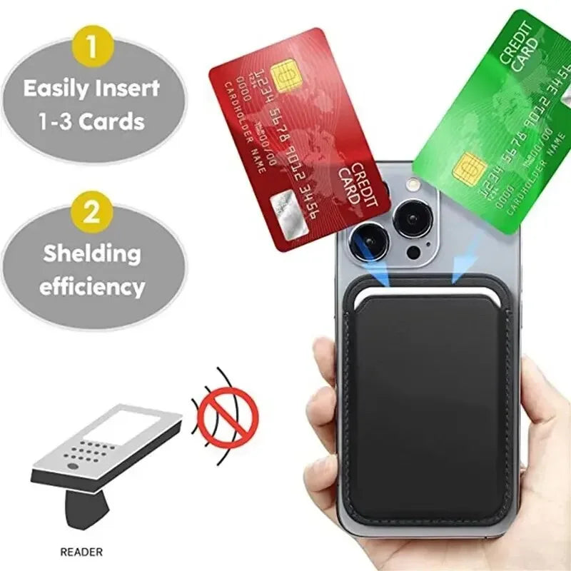 Premium Leather Magnetic Wallet Case™