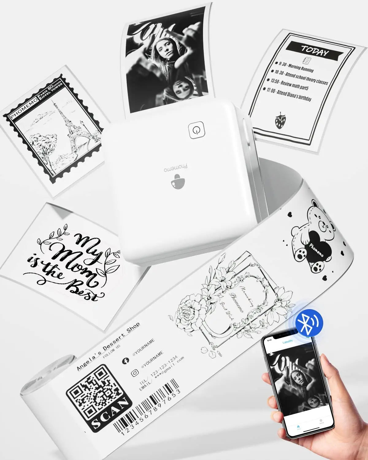 Mini Inkless Thermal Printer™