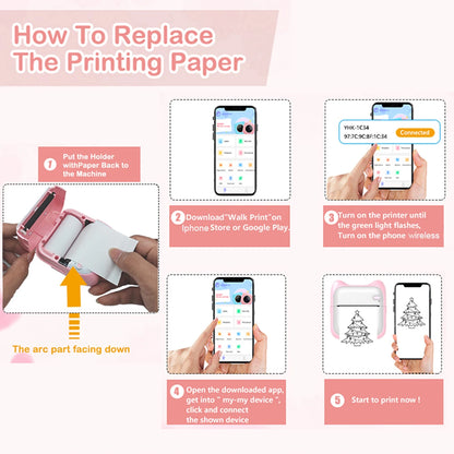 Portable Inkless Photo Printer™
