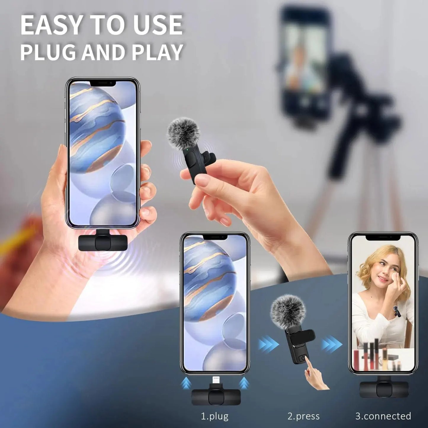 Premium Wireless Lavalier Microphone™
